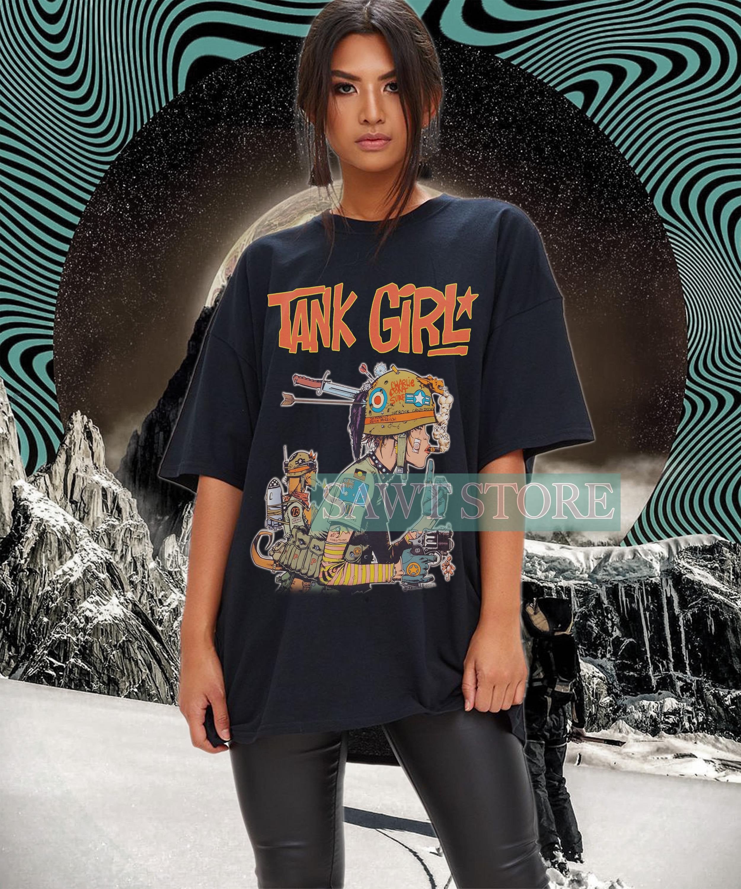 90s Tank Girl Shirt - Etsy 90s Tank Girl Shirt - Etsy