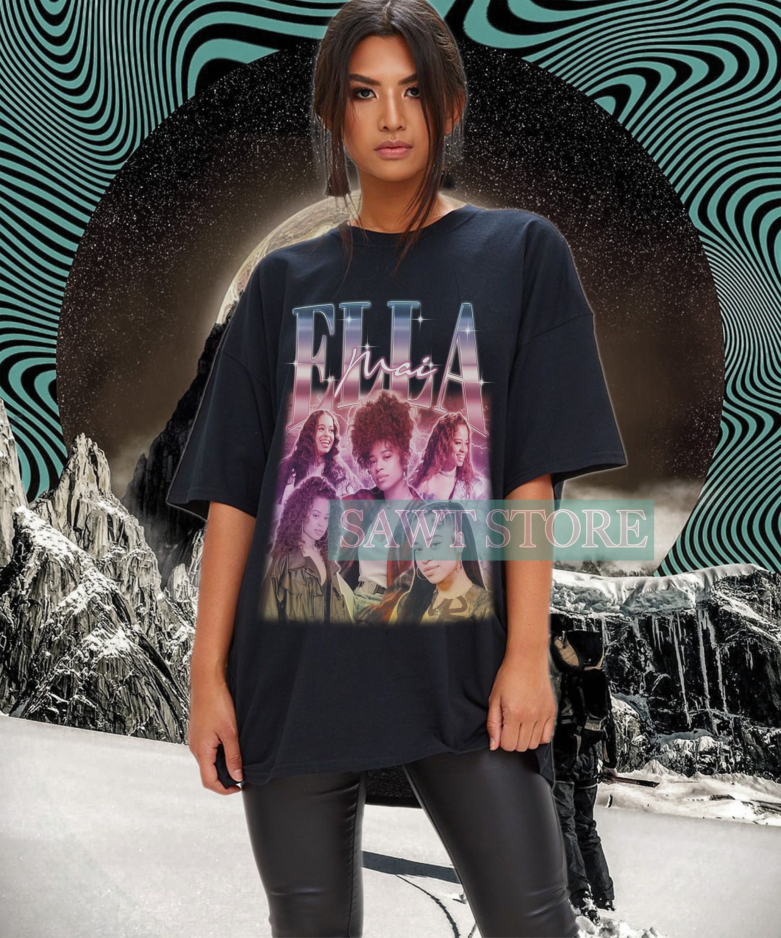 Retro ELLA MAI Shirt, Ella Mai Homage Tshirt, Ella Mai Fan Tees, Ella