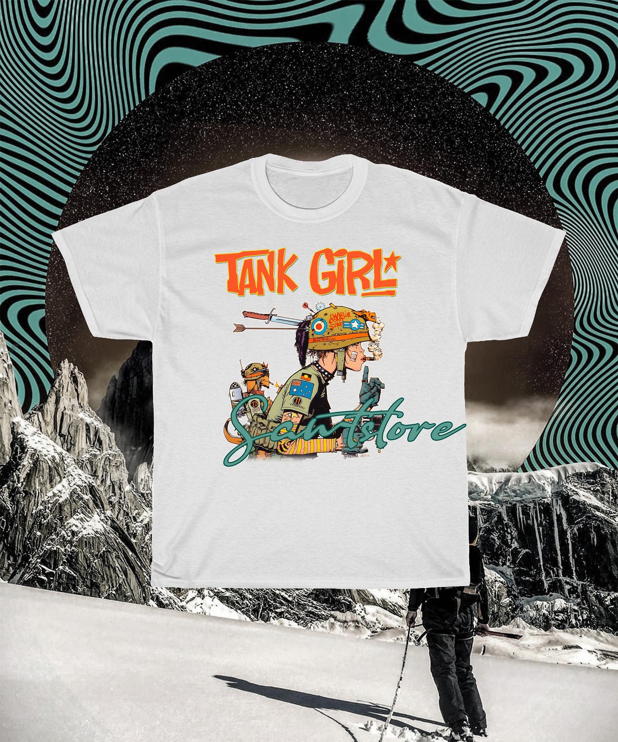 TANK GIRL Vintage Shirt, Tank Girl Homage Tshirt, Tank Girl Fan 