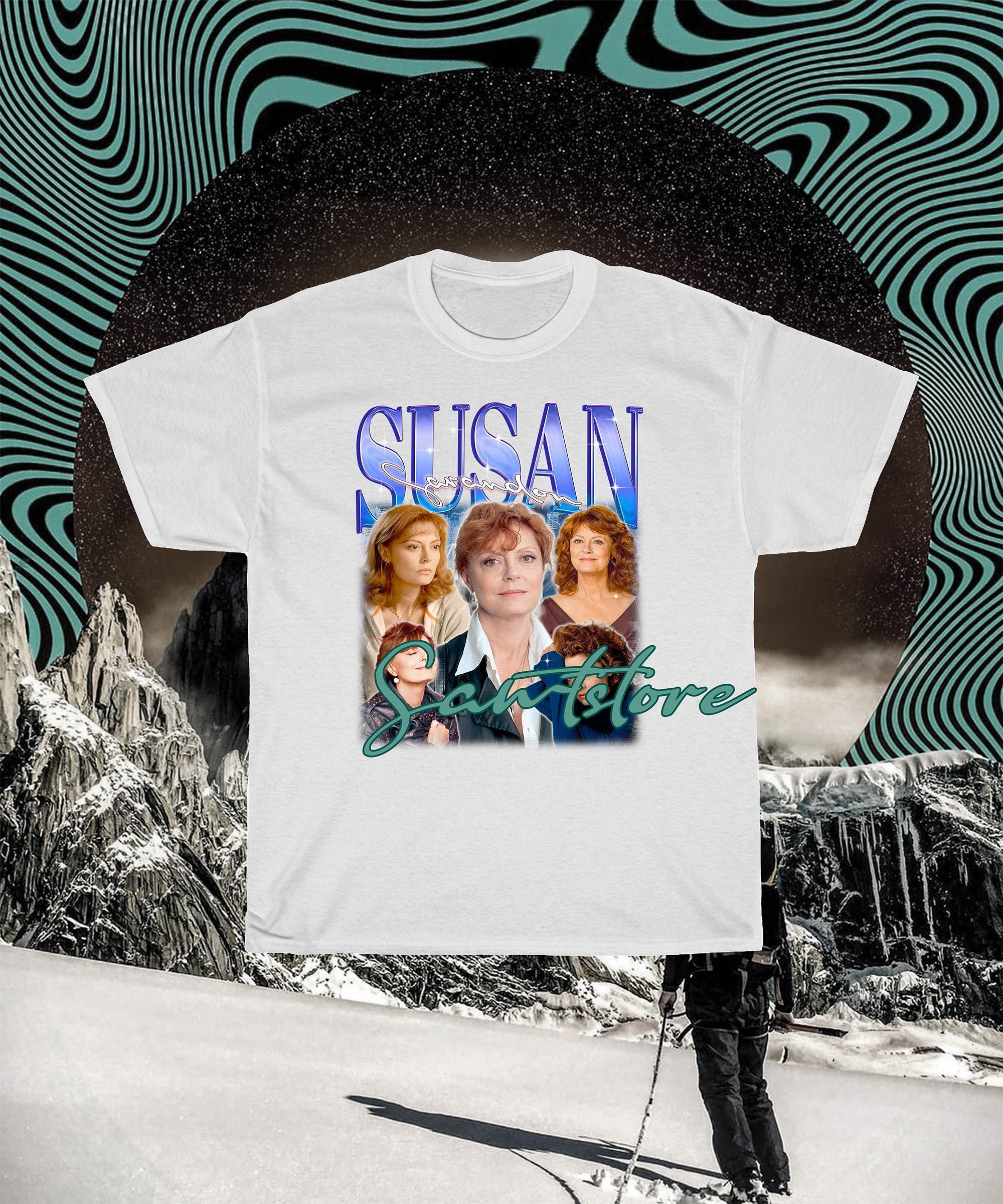 Susan Roshan Merch SUSAN SARANDON Shirt, Susan Sarandon Retro Tshirt, Actress Vintage Fan ...
