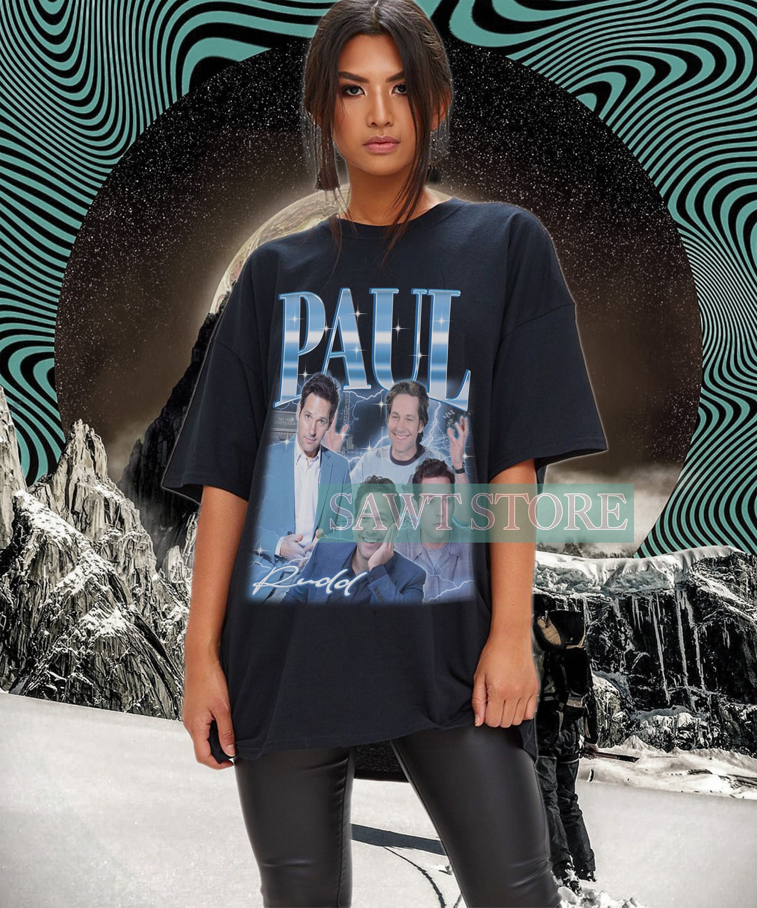 Retro Paul Rudd Shirt - Paul Rudd Sweatshirt, Paul Rudd Tshirt, Paul Rudd Trui, Paul Rudd Hoodie, Paul Rudd T-shirt, Paul Rudd T-shirt, Vintage