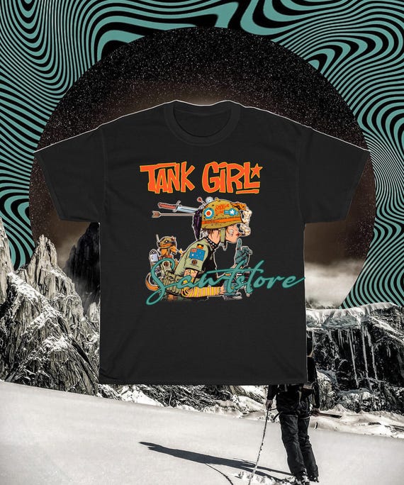 TANK GIRL Vintage Shirt, Tank Girl Homage Tshirt, Tank Girl Fan