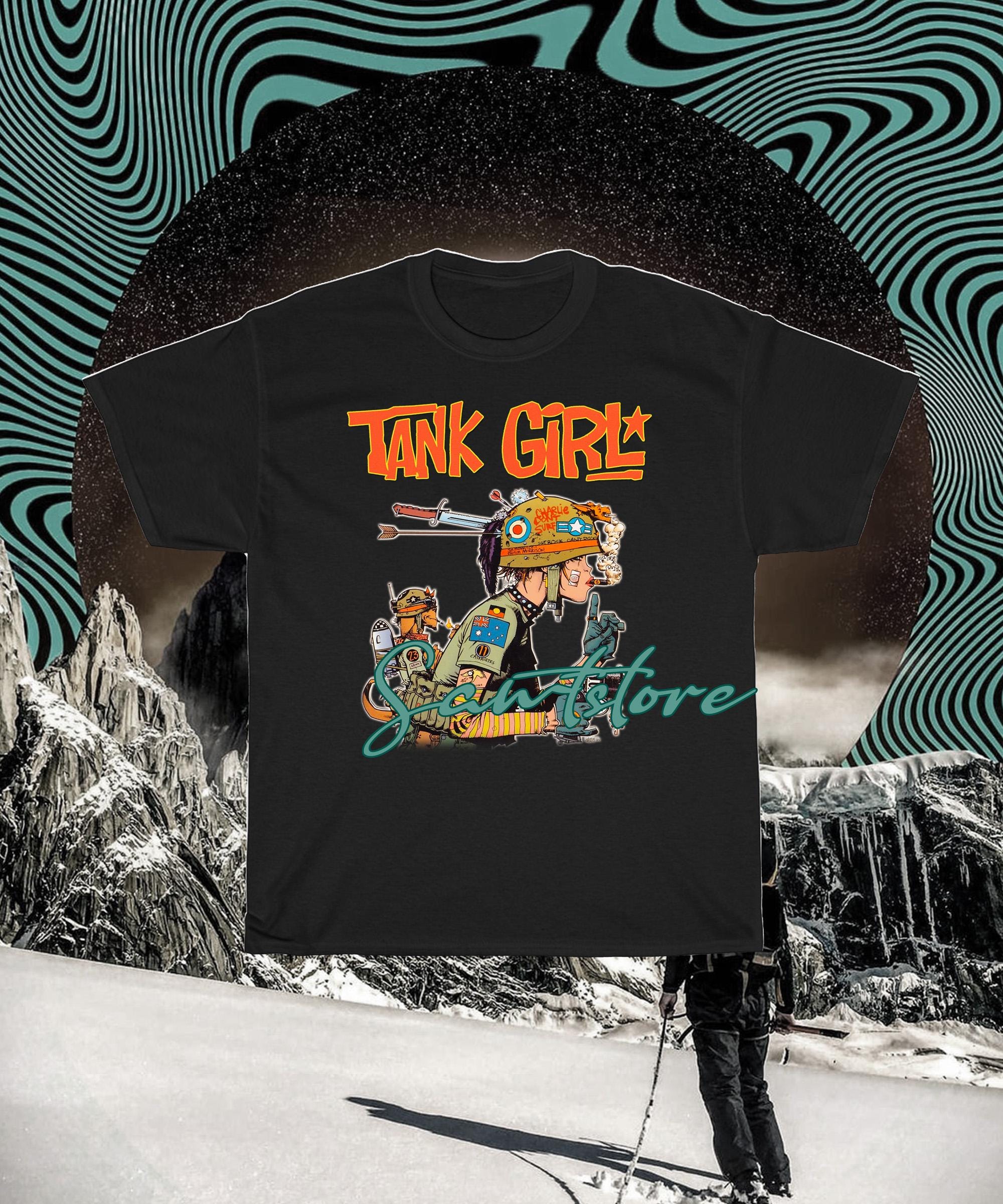 TANK GIRL Vintage Shirt, Tank Girl Homage Tshirt, Tank Girl Fan