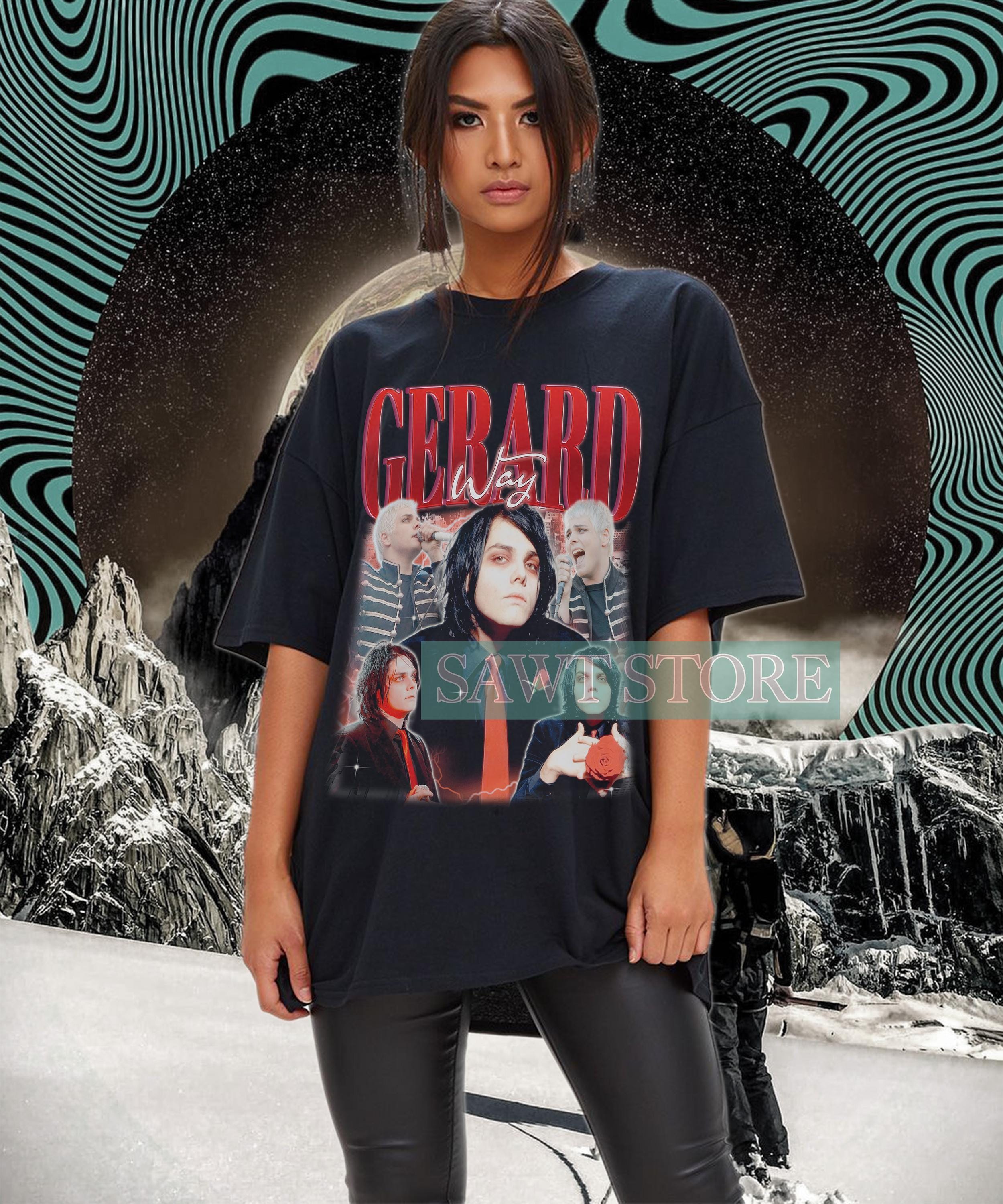 Gerard Way Tシャツ Sサイズ LIVE イベント GERARD WAY Shirt, Gerard Way Retro Tshirt, Gerard Way Fan Tees