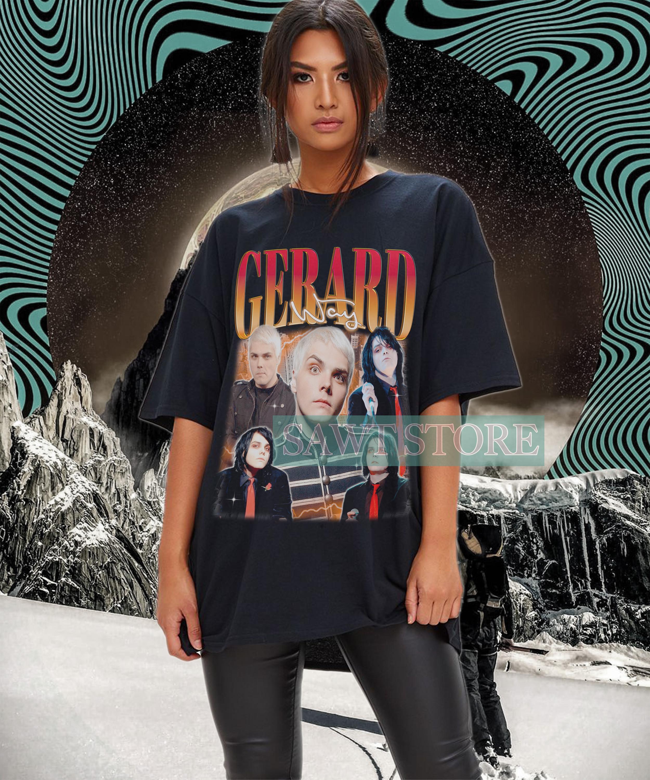 GERARD WAY Shirt, Gerard Way Retro Tshirt, Gerard Way Fan Tees