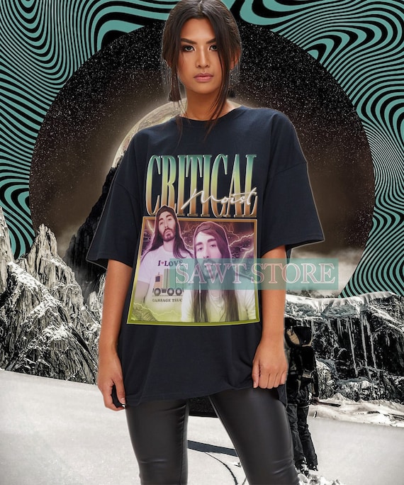トップス ODOR cris box tee CRITICAL MOIST Shirt, Moist Cr1tikal Homage T-shirt, Charles