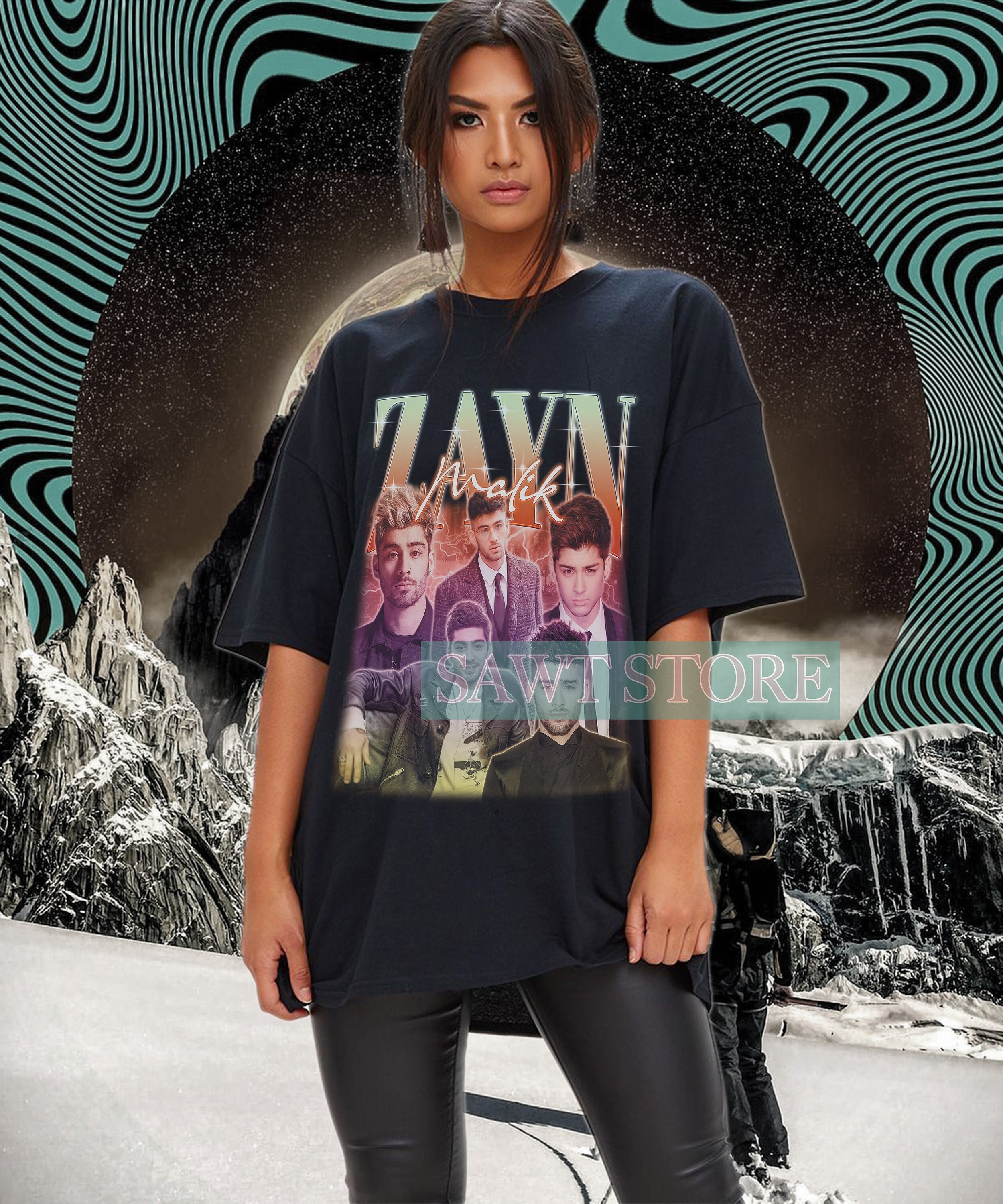 ZAYN MALIK Shirt, Vintage Zayn Malik Homage Shirt Retro 90s, - Inspire  Uplift