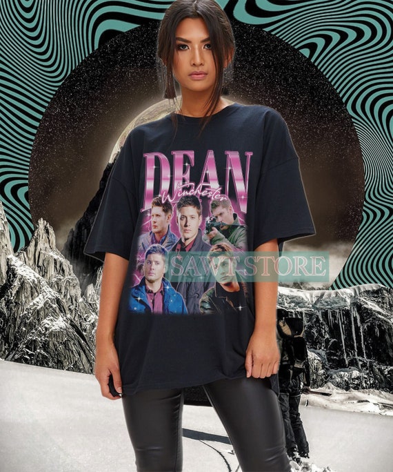 Dean Winchester Sweatshirt, Jensen Ackles Retro Supernatural Shirt