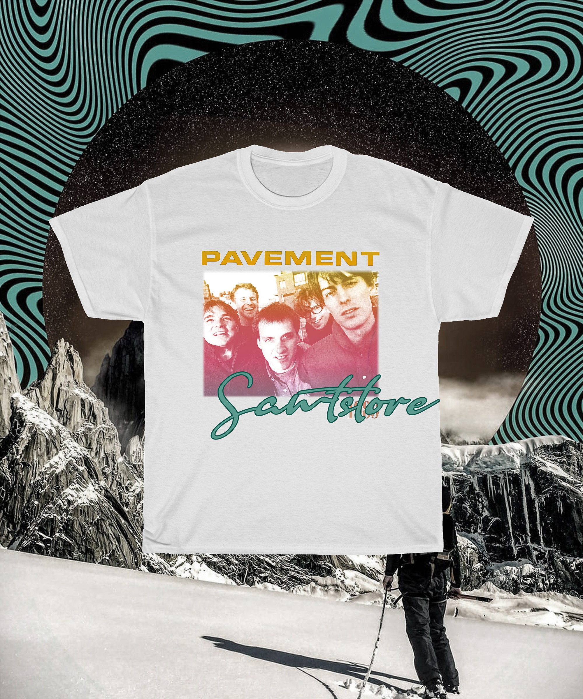 Retro PAVEMENT T-shirt - Pavement Shirt, Pavement Vintage Band 