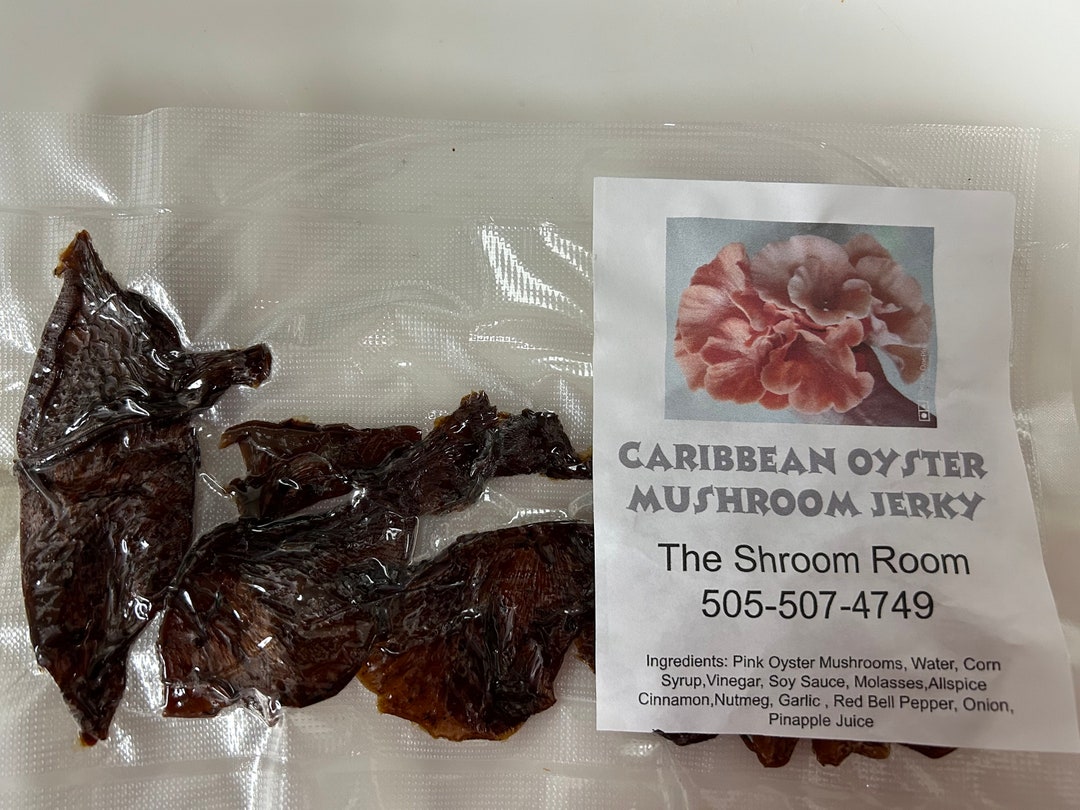 Caribbean Flavored Oyster Mushroom Jerky. Etsy