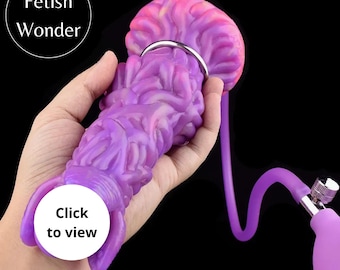 Ovipositeur gonflable luminescent jouet ovipositeur de naissance extraterrestre avec oeufs ovipositeur en Silicone