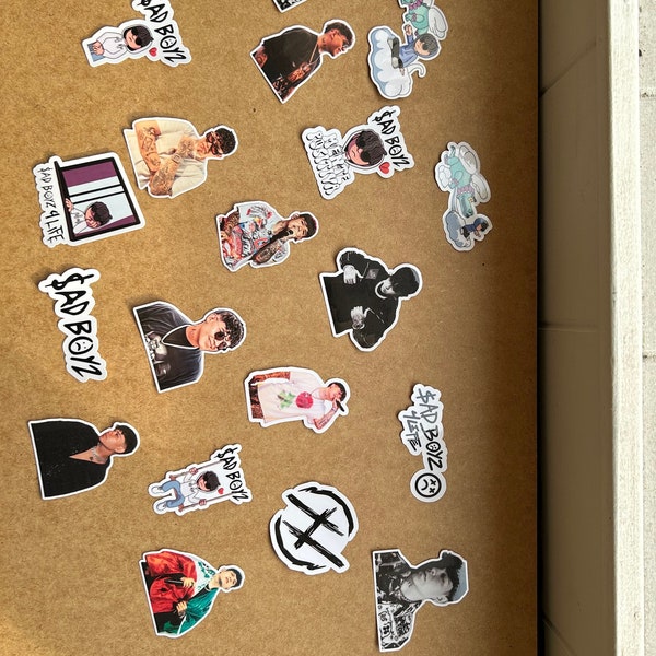 Junior H sticker bundle , Junior H, Sad Boyz l Custom Doble P Stickers | Mexican Sticker | Laptop Sticker