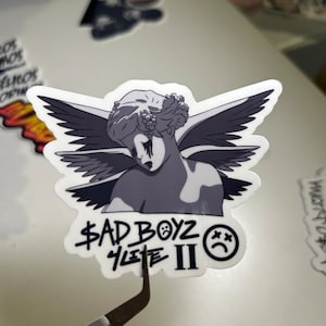 Junior H sticker, Junior H, Sad Boyz l Custom Doble P Stickers | Mexican Sticker | Laptop Sticker