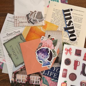 Snail Mail Kit, Happy Mail, Penpal Kit, Stickers, Stationary set