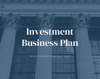 Piano aziendale di investimento (48 diapositive)