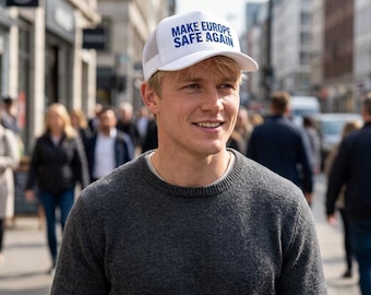 Make Europe Safe Again Foam Trucker Hat