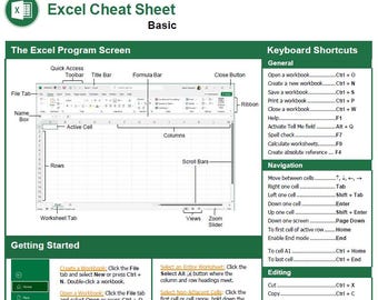 Ultimate Excel Cheat Sheet