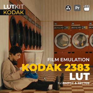 KODAK Film Emulation LUT Super16 Film Video Preset für Professionelles Color Grading Lut für BMPCC und Rec709, Retro Analog Look, .cube