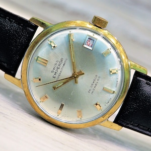 SWISS EMPEROR - Swiss Vintage Automatic Watch - 1960&#39;s, 25 Jewels, Cal. Felsa 4007N, Swiss mechanical watch, Men&#39;s Watch, Unique Wrist watch