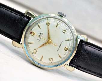 Reloj "OLMA" raro, reloj de hombre SWISS vintage Cal. AS 1287, Reloj de pulsera, Reloj de caballero, Reloj hecho en Suiza, Reloj de vestir, Regalo para hombre