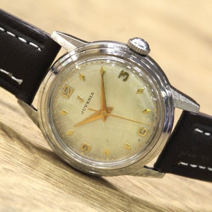Men&#39;s Watch &quot;JUVENIA&quot;, Cal. ETA 1080, 17Jewels, Vintage SWISS Men&#39;s Watch, Mechanical Watch, Vintage Watch, Dress watch, Swiss men&#39;s watch