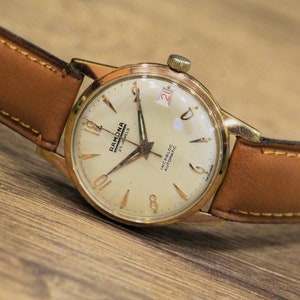 Vintage Automatic watch &quot;RAMONA&quot; - 25 Jewels, Men&#39;s Vintage Watch, Swiss watch Cal. F 4002, Men&#39;s Swiss watch, Mechanical watch, Wrist watch
