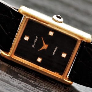 Women&#39;s Vintage Watch Jean d&#39;Auteuil, Swiss Women&#39;s Watch, Wrist Watch, Gold Plated Watch, Ladies Watch, Bracelet Watch, Gift women