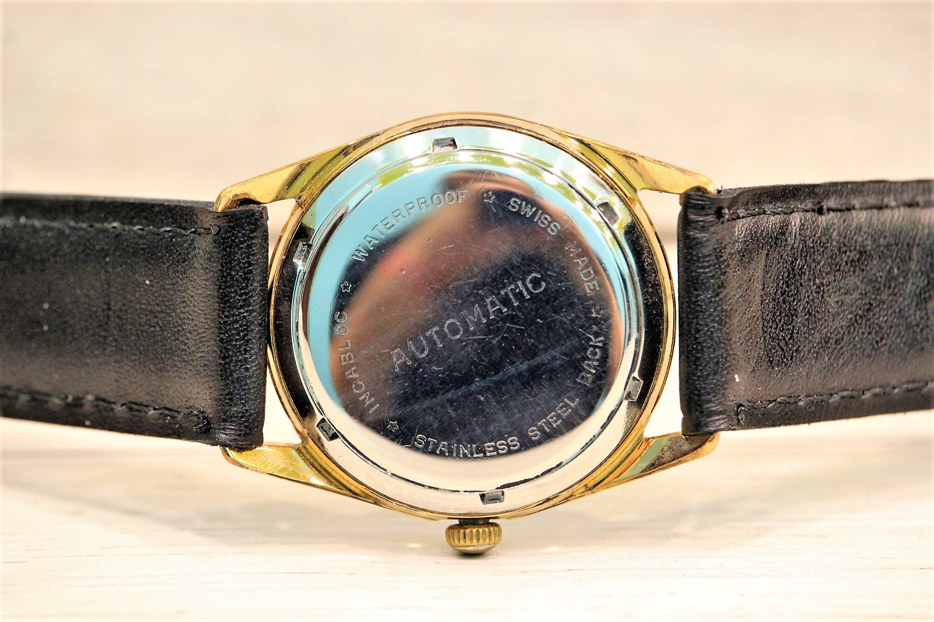 Vintage Watch ALLAINE 25 Jewels - Automatic, Men's Vintage Vintage Watch ALLAINE 25 Jewels - Automatic, Men's Vintage