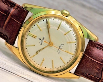 STOWA - Vintage German Men's Watch - 17 jewels, Men's VINTAGE WATCH, Gents Watch, German watch, Dress watch, Leather Watch