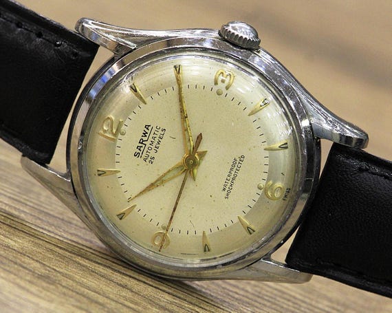 EZA」ladies watch デッドストック1950s 手巻き スイス メンズ