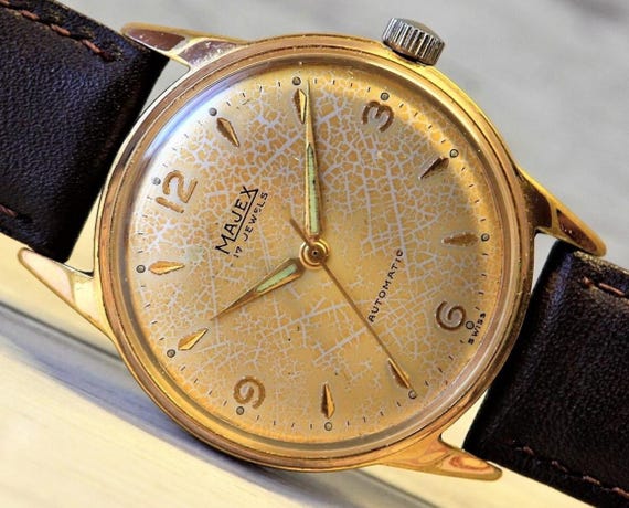 MAJEX WATCH, Automatic 17jewels, SWISS Men's Vintage Watch, Wrist