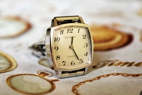Vintage dameshorloge DUGENA dameshorloge jaren 1960 dress watch damespolshorloge Zwitsers horloge cadeau vrouwen klassiek horloge Etsy Nederland