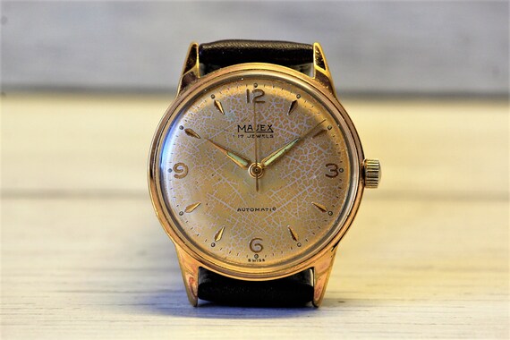 MAJEX WATCH, Automatic 17jewels, SWISS Men's Vintage Watch, Wrist