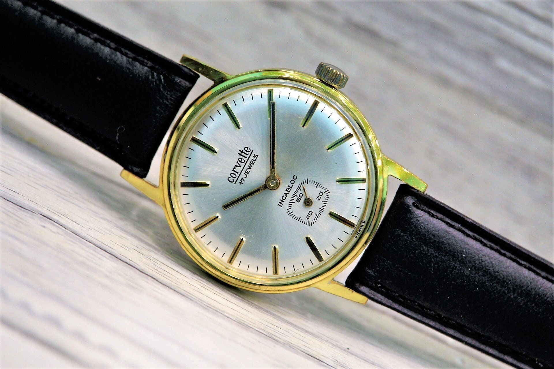 Corvette incabloc best sale watch