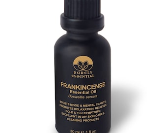 Purely Essential 30ml Frankincense Essential Oil - Pure, Therapeutic Grade Frankincense (Boswellia serrata) Essential Oil