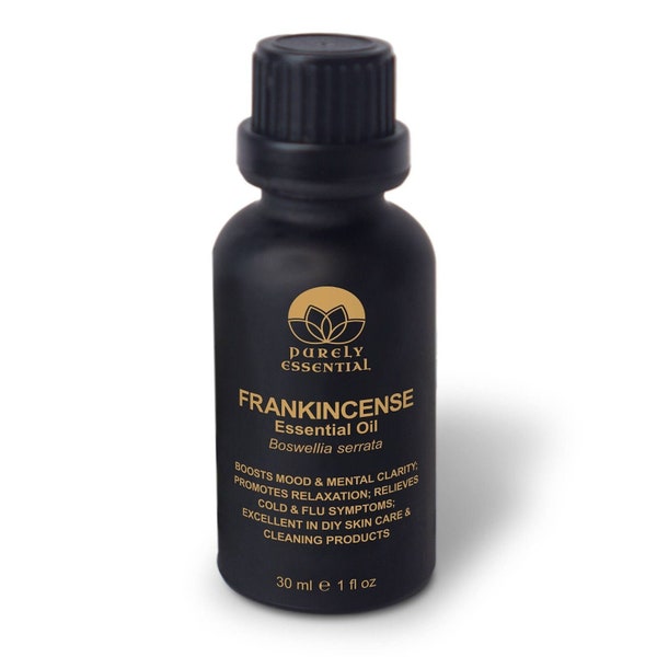 Purely Essential 30ml Frankincense Essential Oil - Pure, Therapeutic Grade Frankincense (Boswellia serrata) Essential Oil