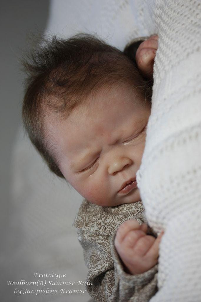 Summer Rain Awake キット。リボーンドール。 Realborn® Summer Rain Awake (18.5