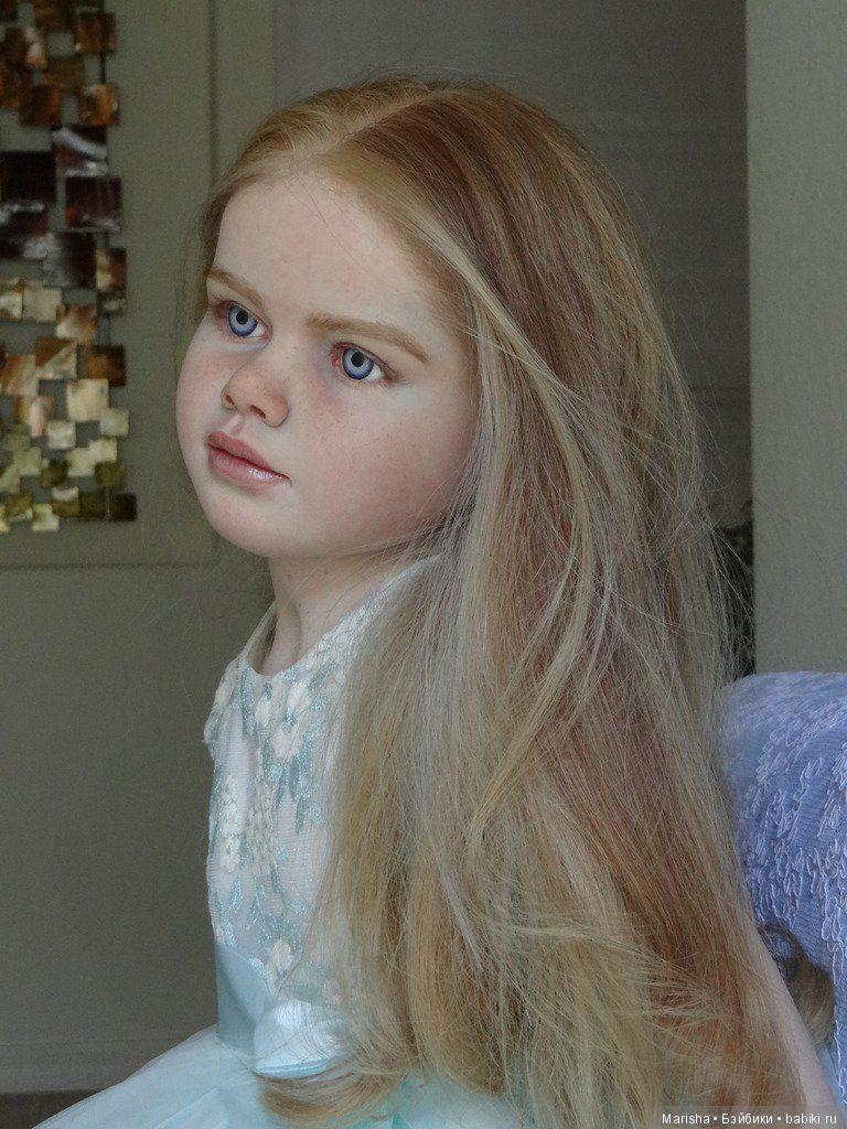 Custom Reborn Kit Gabriella by Reva Schick - 43" or 1 meter, size 5 years - Toddler doll, large realistic vinyl baby