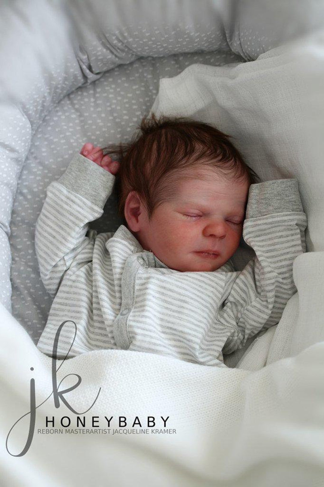 Custom Reborn Kit Chase Sleeping Realborn by Bountiful Baby 19