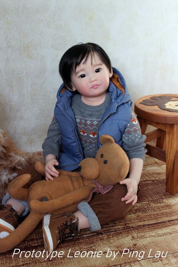 ピン・ラウ作 レオニー（Leonie） パーソナライズリボーンキット - 32