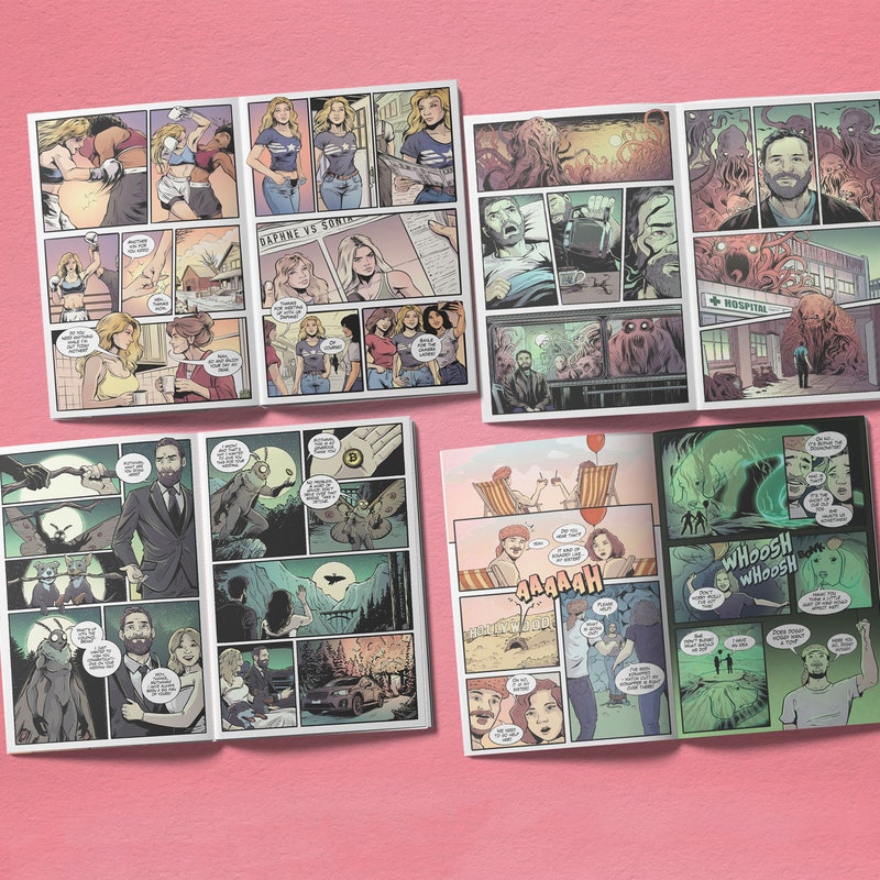 Custom Comic Book - Etsy