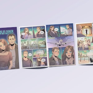 Personalized Custom Manga Comic Book Comic Strip
