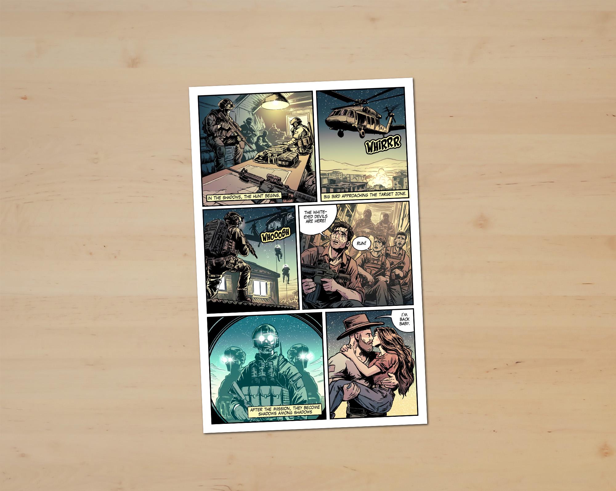 Personalized Custom Comic Strip Wall Art Poster Digital Download - Etsy
