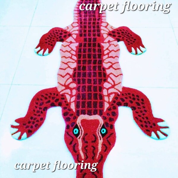 Alligator Skin Rug - Etsy