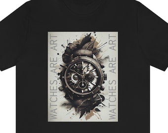 Camiseta WatchesAreMore: Diseño artístico personalizado, regalo para amantes de los relojes