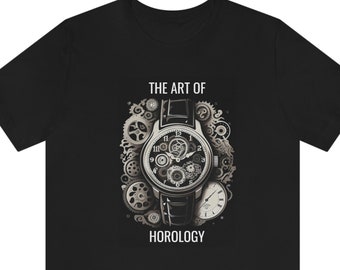 Timepiece Enthusiast Tee | Watch Mechanism Art Shirt