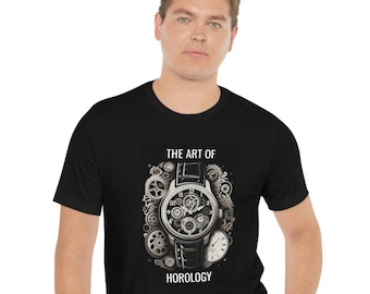 Un clásico atemporal: la camiseta definitiva para los amantes de los relojes.