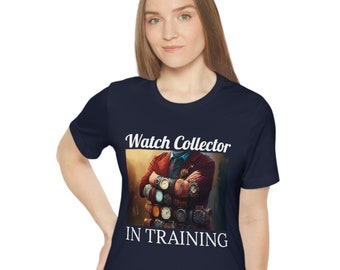 Watch Collector in Training T-Shirt: Horology Gift