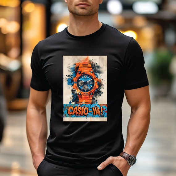 Casio ya Watch Enthusiast T shirt. the Ultimate Casio Watch Lovers Graphic T shirt Perfect Gift for Casio Watch Enthusiasts. Casio T shirt Etsy Canada