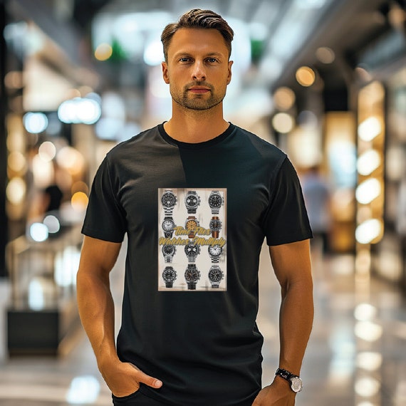 Time Flies Watches Multiply - Watch Enthusiast T-Shirt - Perfect gift for The Watch Lover in Your Life